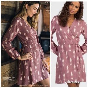 Faherty Isabella Wrap Dress